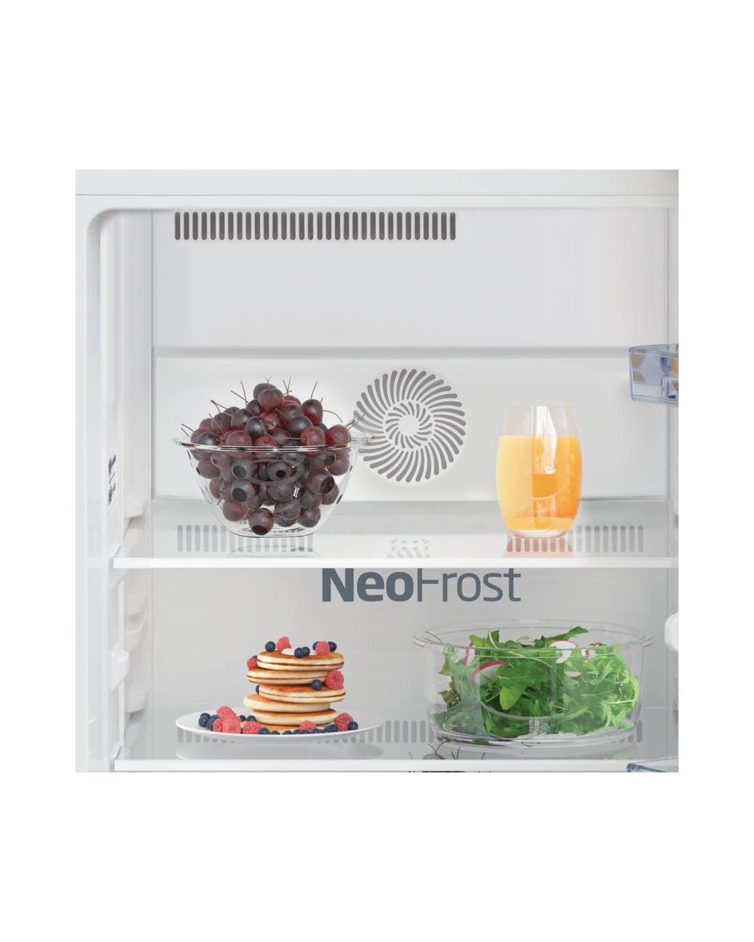 Beko RDNT231I50SKE 231L No Frost Top Mount Freezer Refregirator