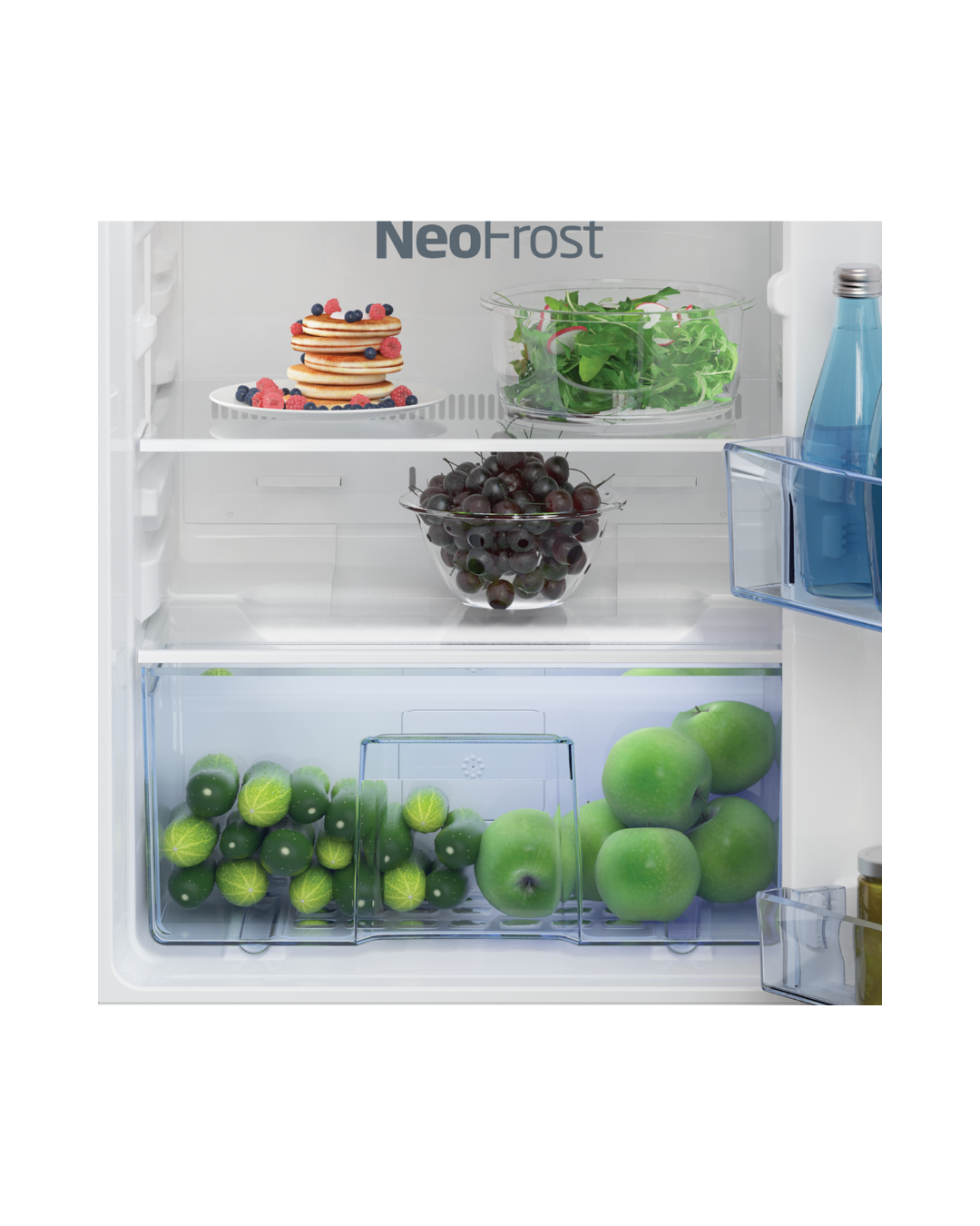 Beko RDNT231I50SKE 231L No Frost Top Mount Freezer Refregirator
