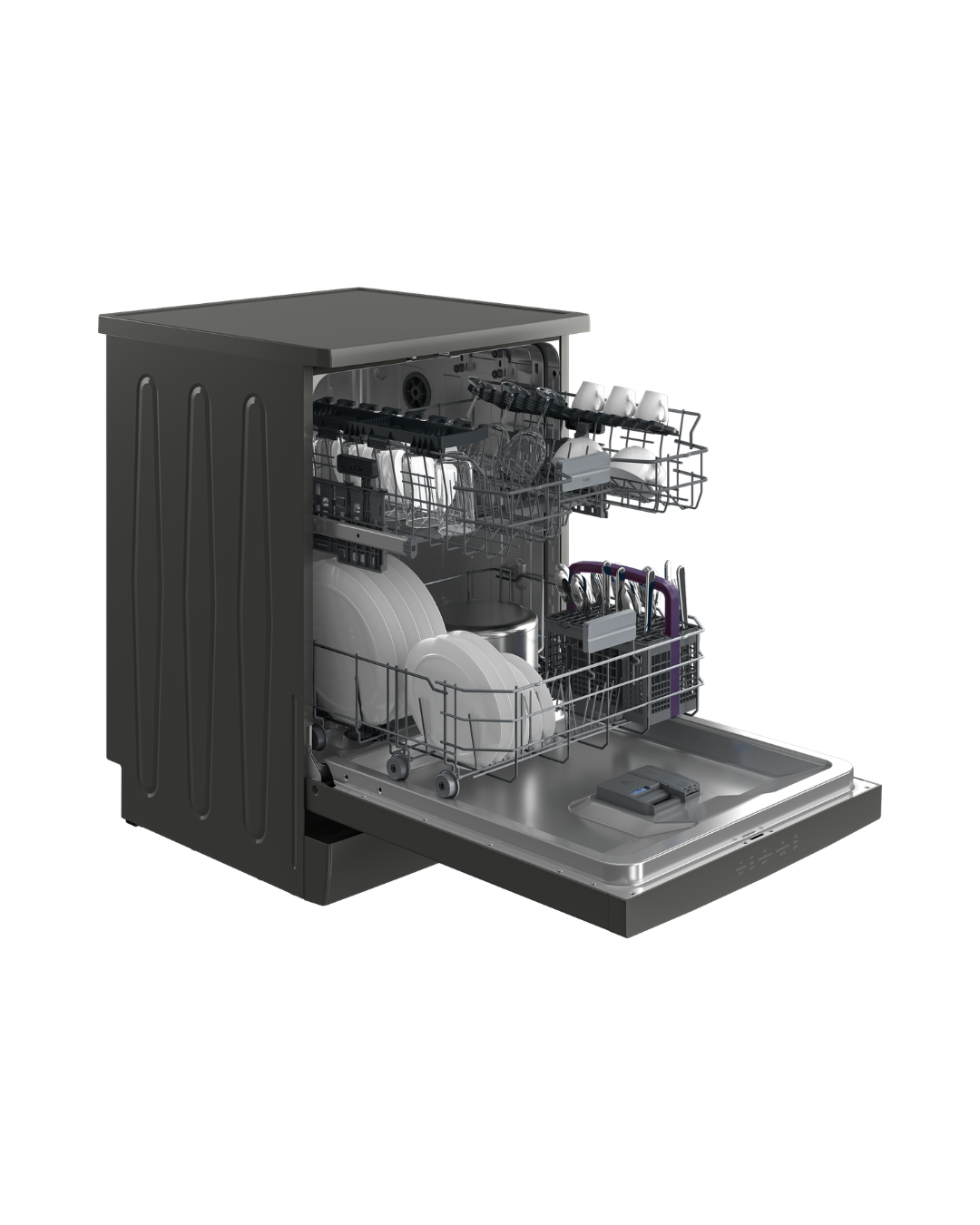 Beko BDFN15430G 14 place Full-size Freestanding Dishwasher