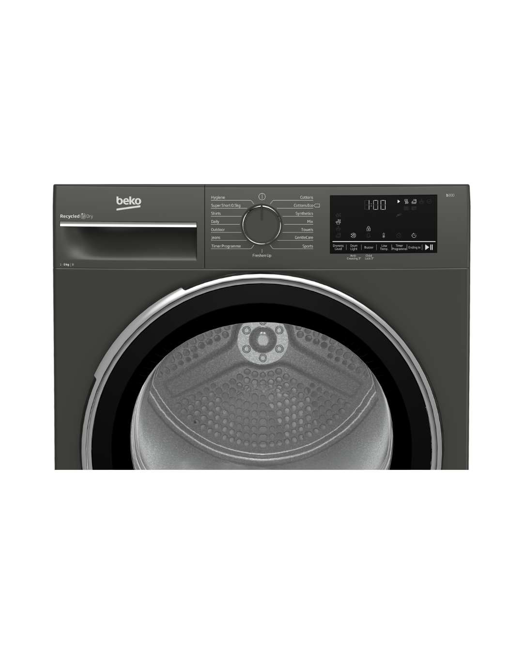 Beko B3T4911DG 9kg Condenser Tumble Dryer