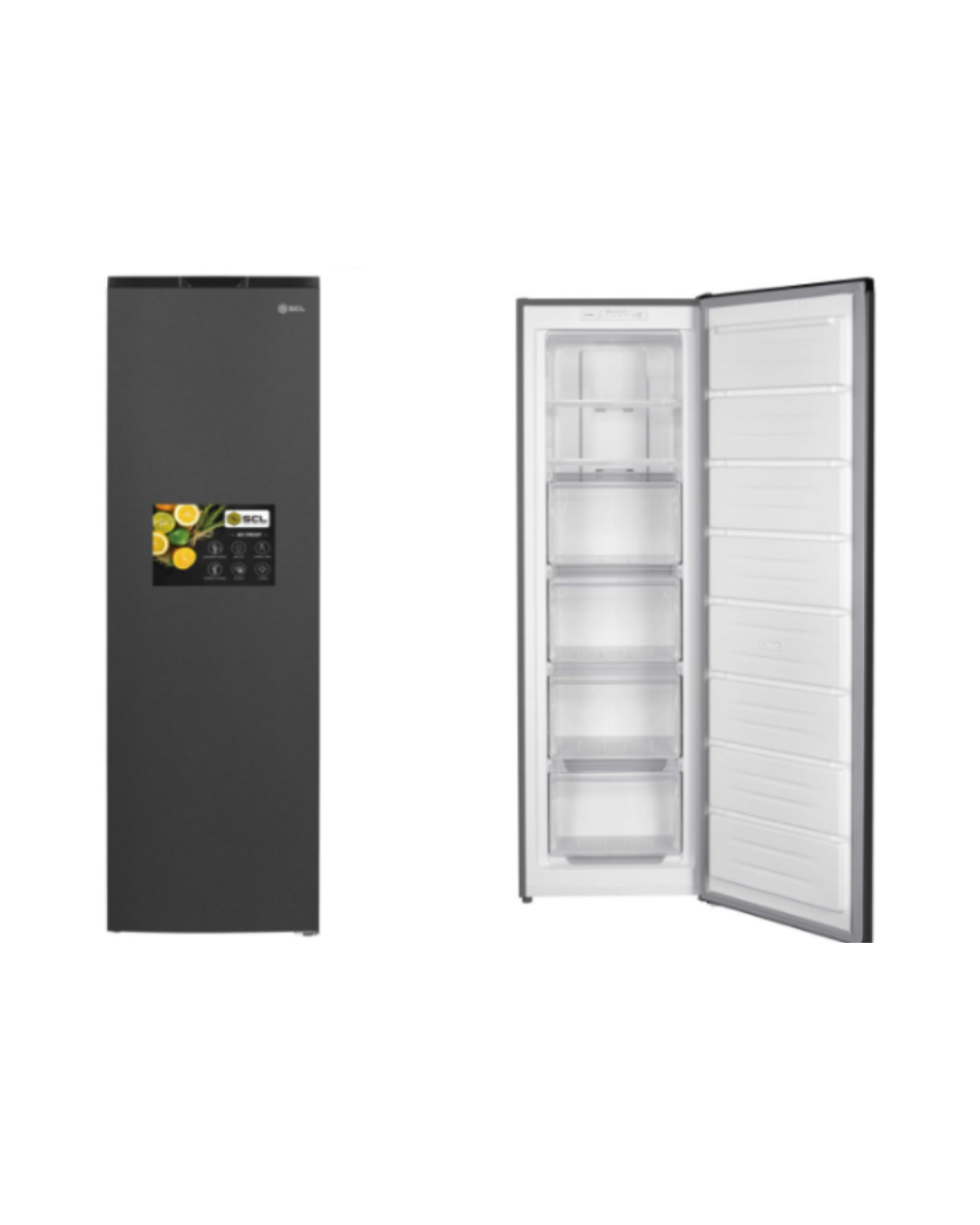 SCL-UFN204PG 204L Upright No Frost Freezer