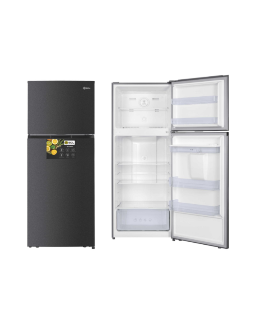 SCL-RTN415ECPG 415L No Frost Inverter Compressor Double Door Top Mount Freezer Refrigerator