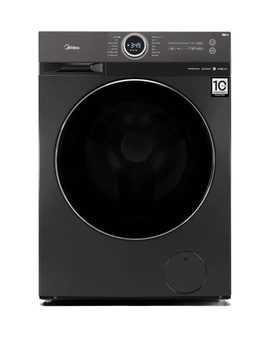 Midea 12/8kg Front Load Washing Machine -MF200D120WB/T