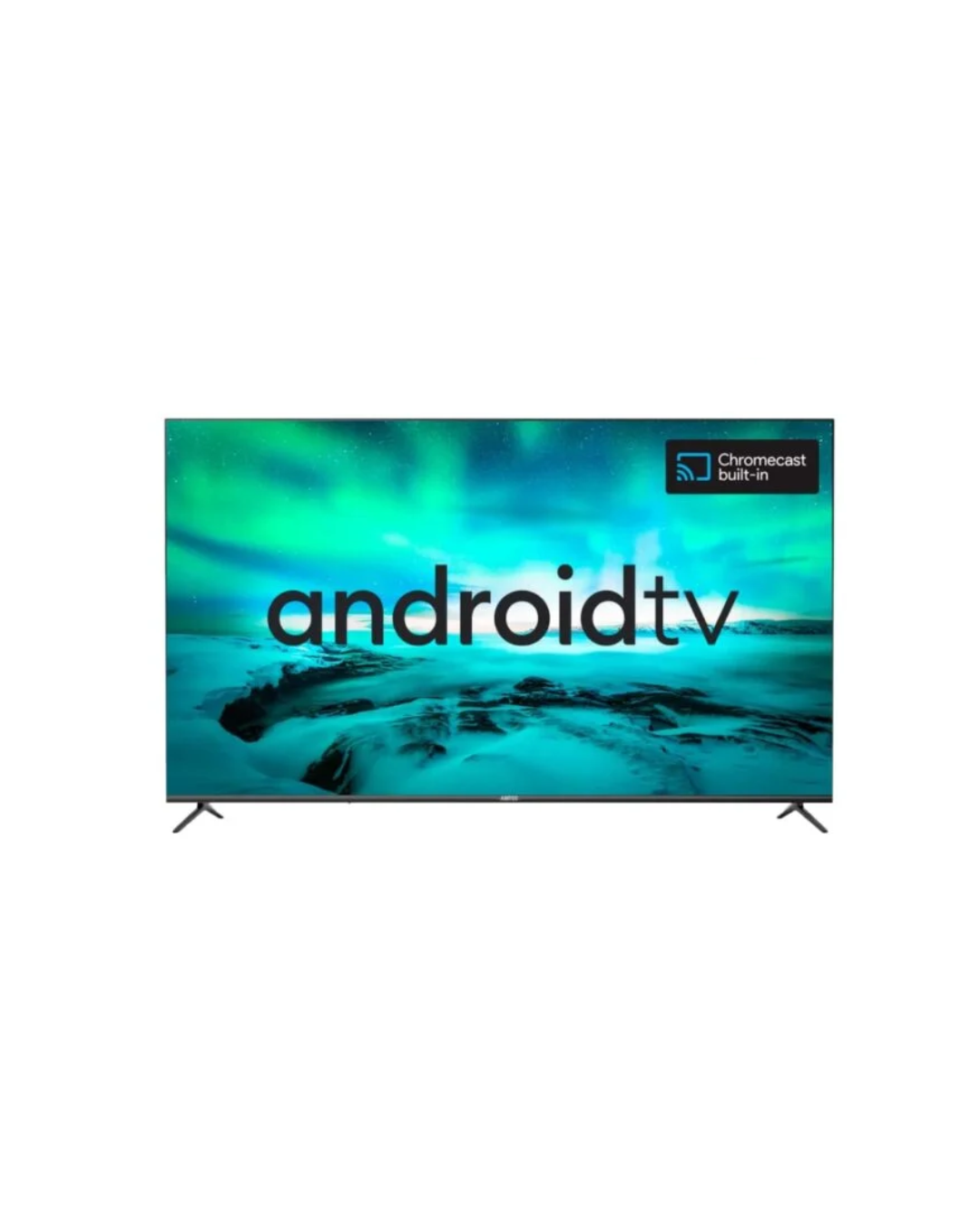 Amtec 55 inch Smart TV Android Frameless 4K Ultra HD Bluetooth TV