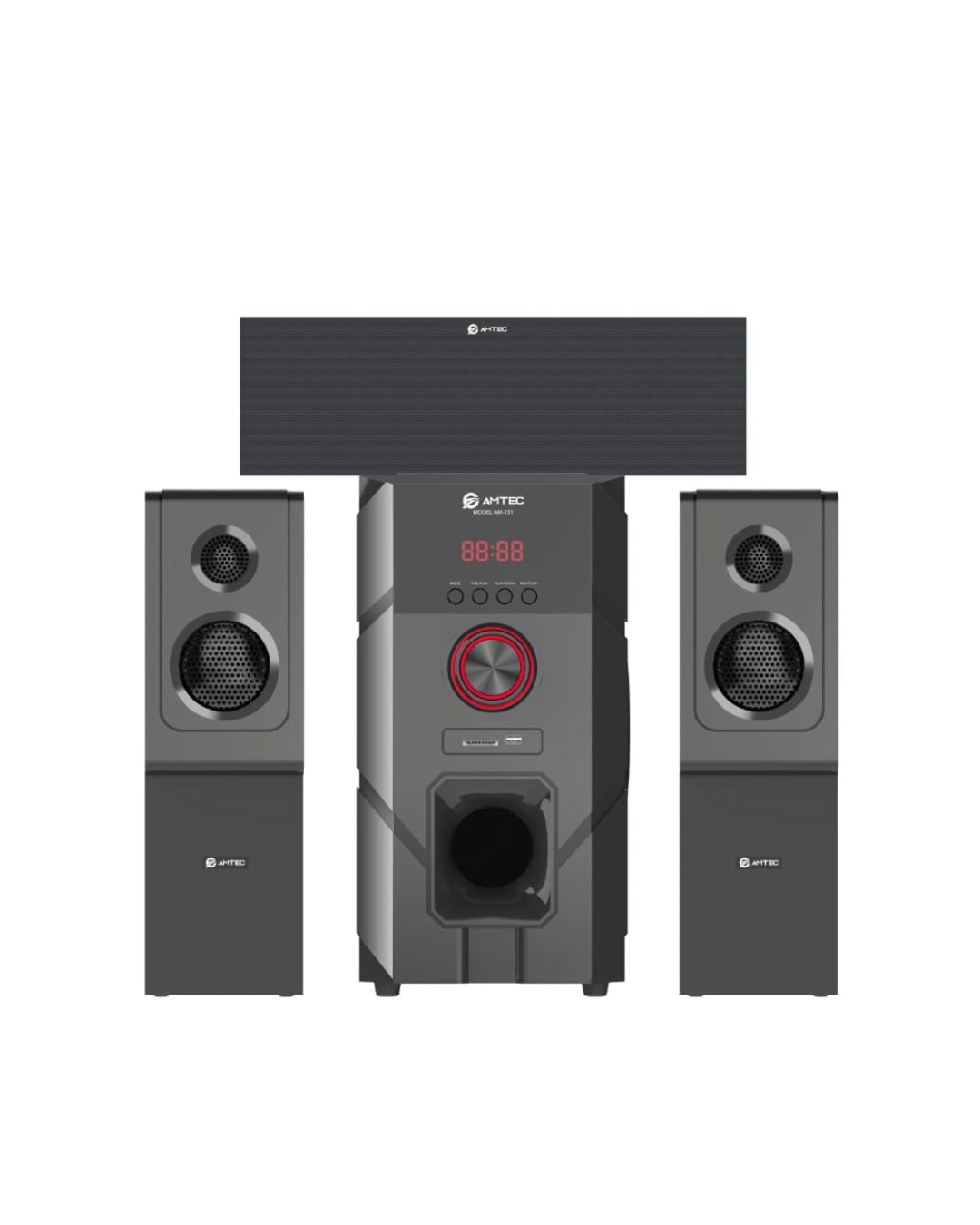 Amtec AM-731 3.1CH 20000W PMPO HOME THEATER SYSTEM