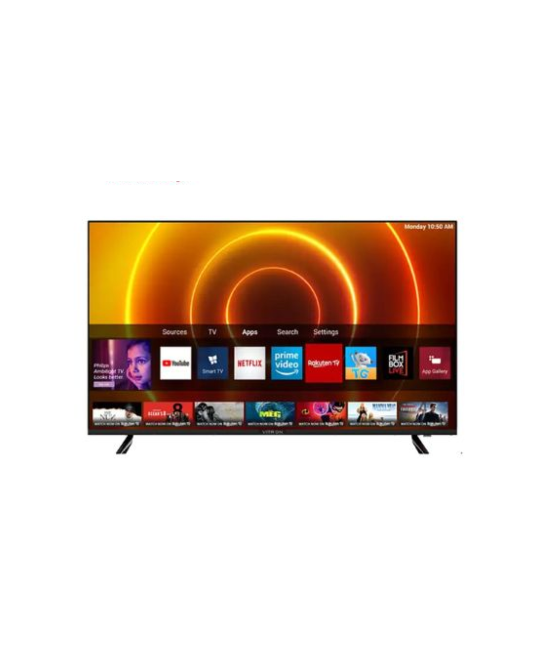 Vitron 40 Inch Smart Android TV Frameless Bluetooth
