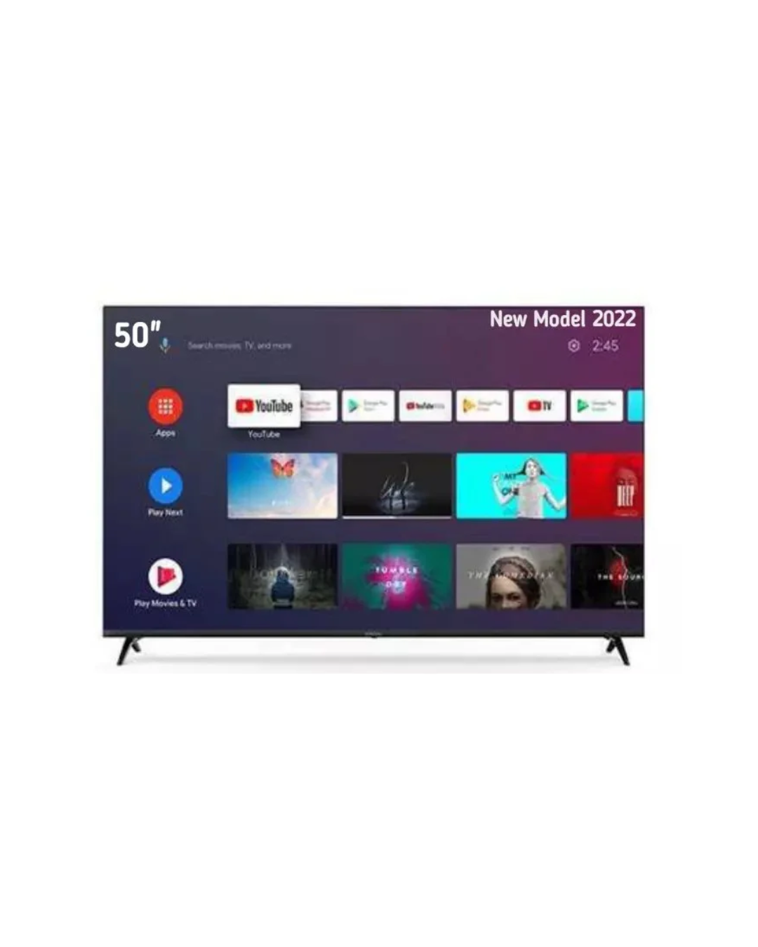 Vitron 50 inch FRAMELESS BLUETOOTH 4K UHD
