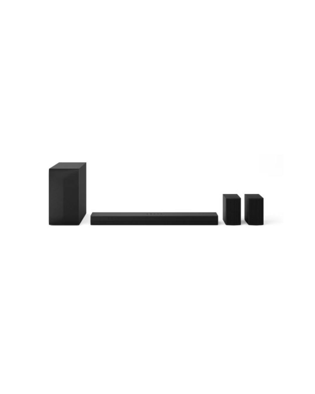 LG Soundbar S65TR, 5.1 Ch, 600W Powerful surround sound with Wireless subwoofer and Rear speaker, Dolby Digital