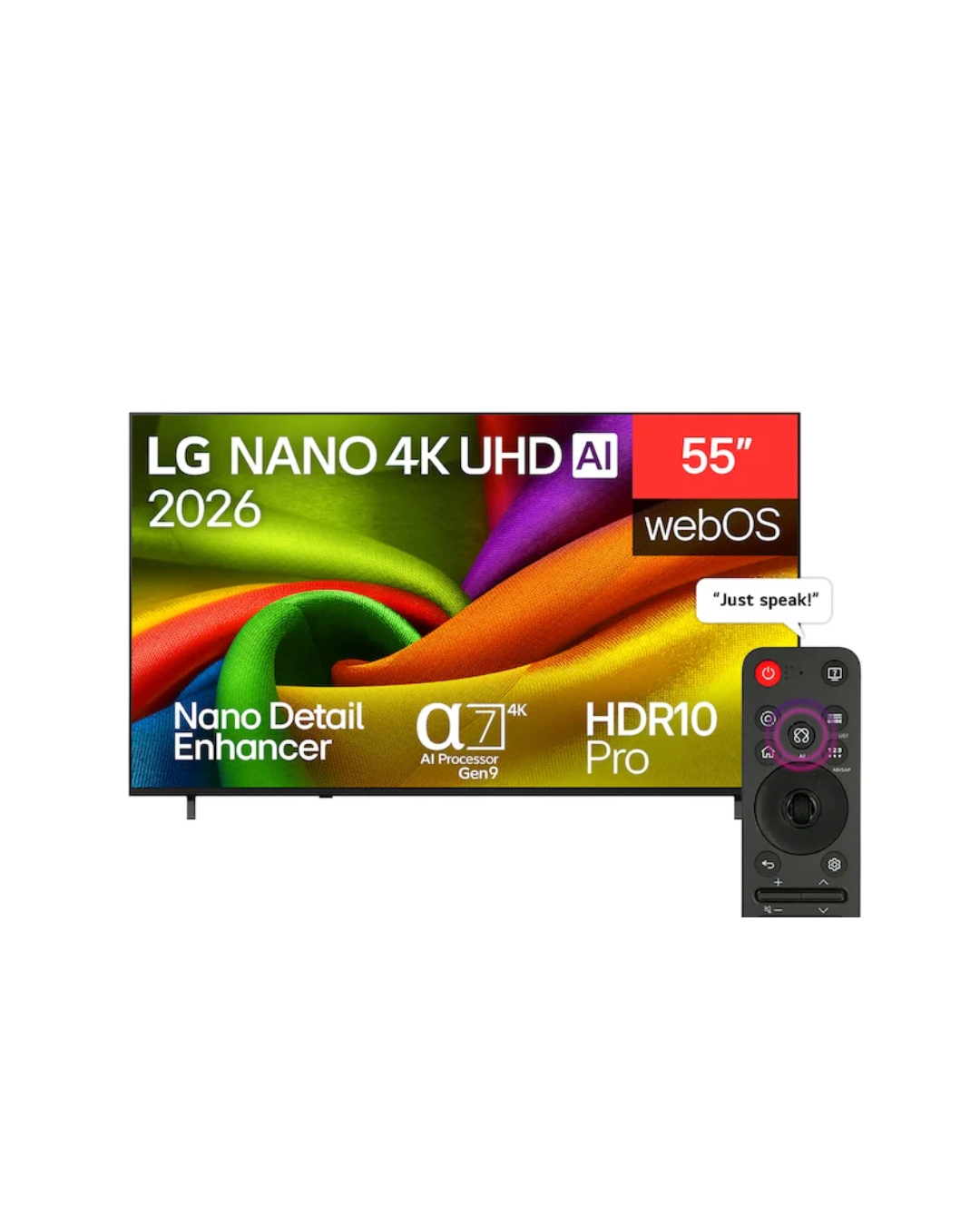 LG 55NU840B6LA NANO Smart TV 55 inch 4K Resolution Built-in Receiver