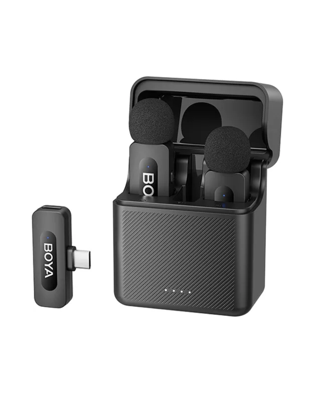 BOYA BY-V30 2-Person Wireless Microphone System with USB-C