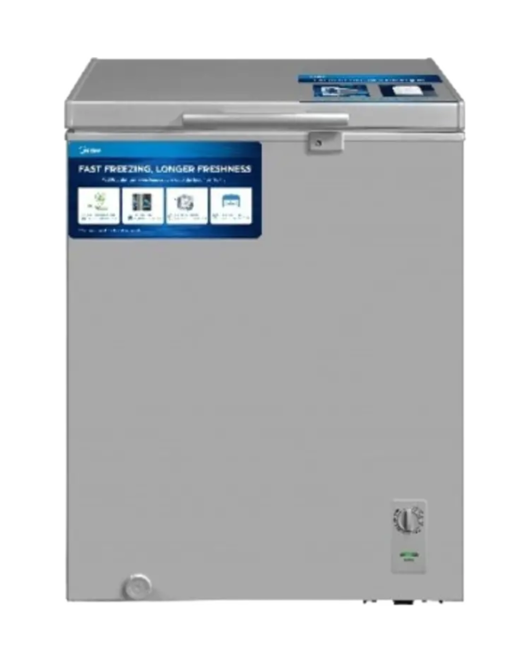 Midea MDRC193FZG43D 99L Inverter Quatro Chest Freezer