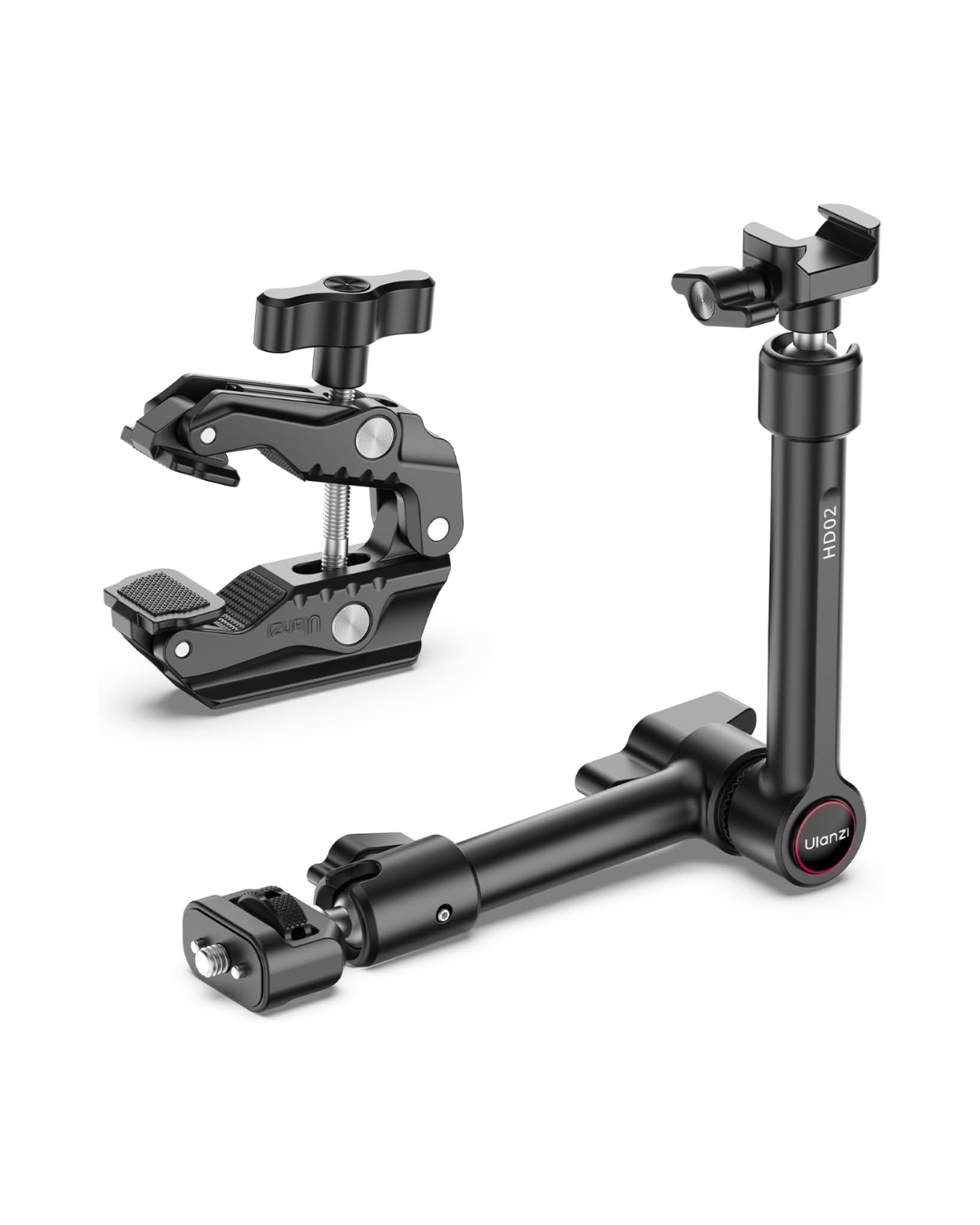 ULANZI HD02 10" Camera Magic Arm Super Clamp Kit with 360° Ball Head Clamp
