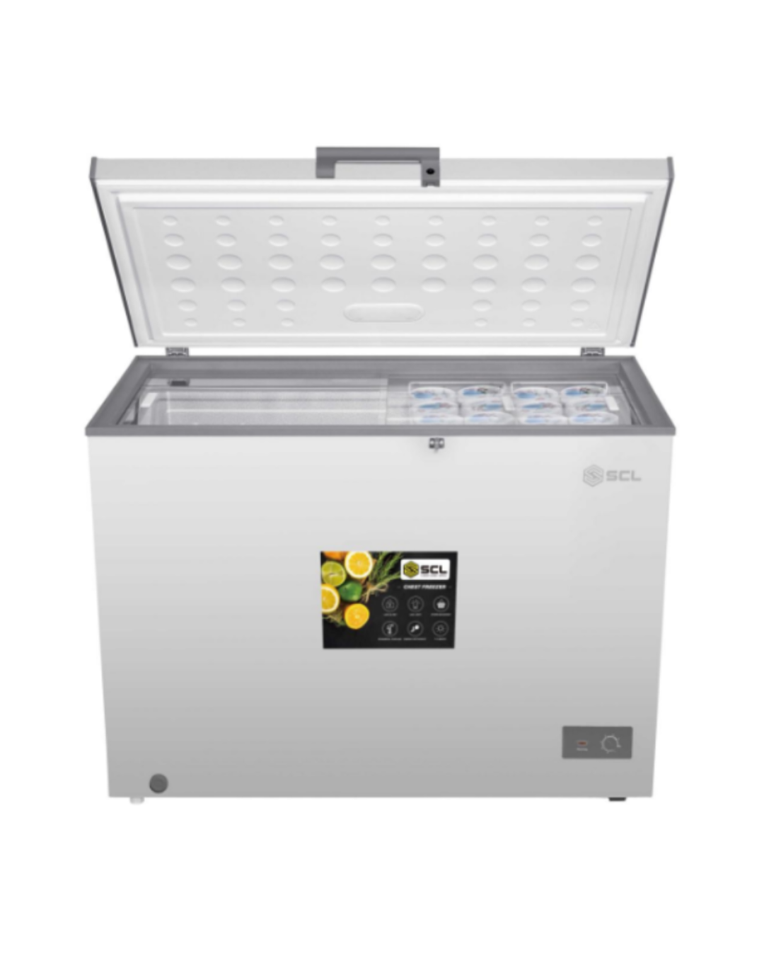 SCL-CFD300G 287L Hermetic Compressor Defrost Chest Freezer