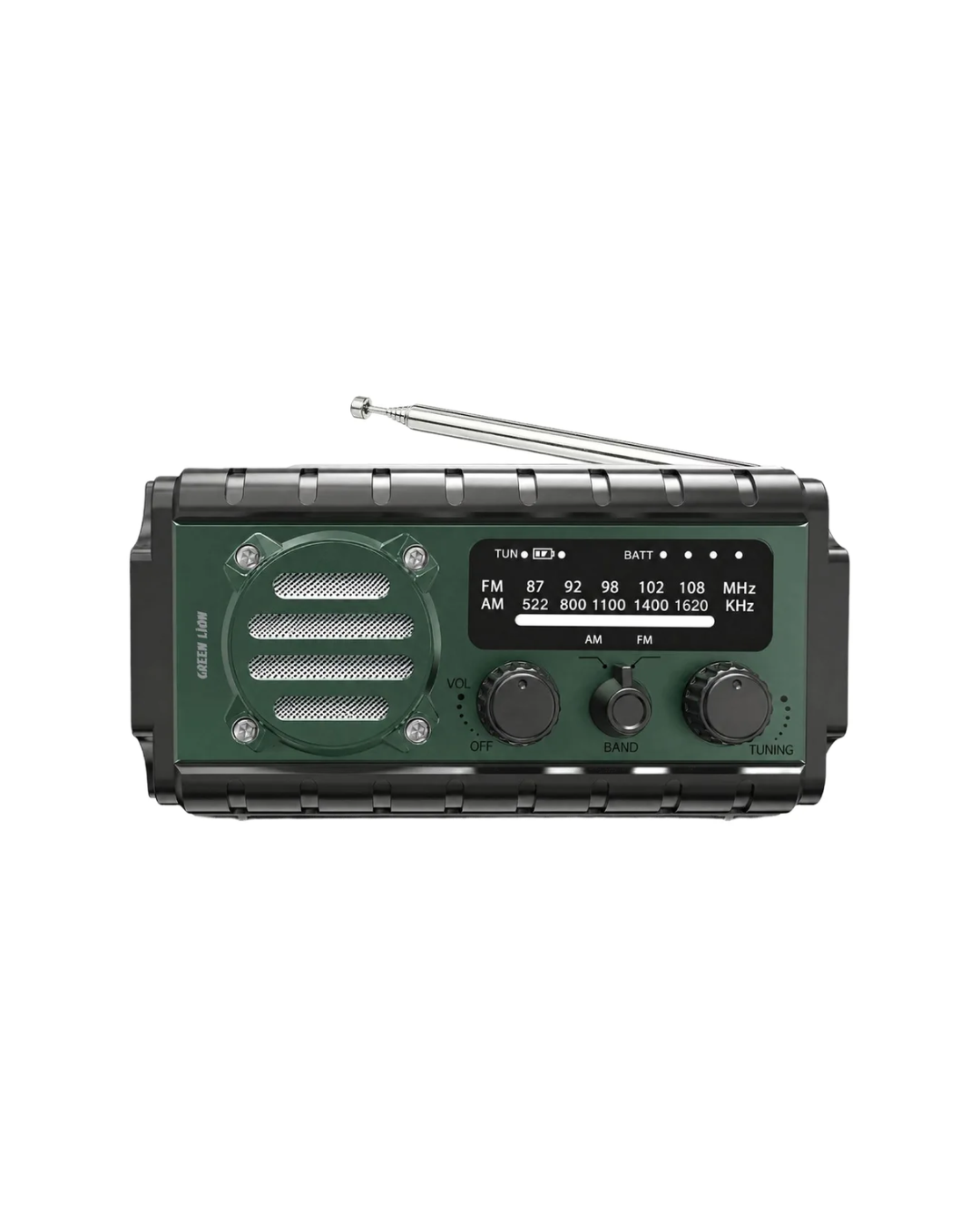 Green Lion G-Radio with Power Bank & Flashlight