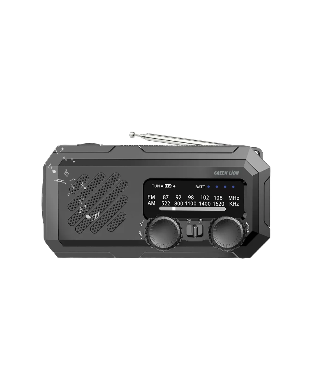 Green Lion G-Radio Lite with Power Bank & Flashlight
